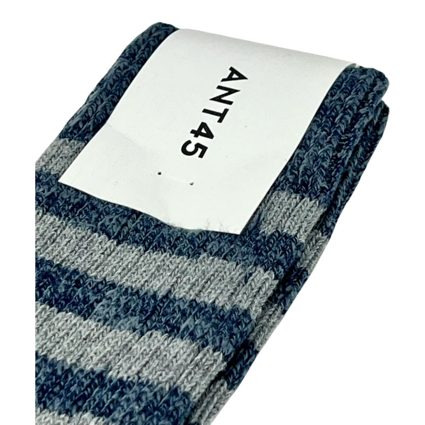 ANT45, Etalai Socken, in Denimblau-Grau aus Baumwolle