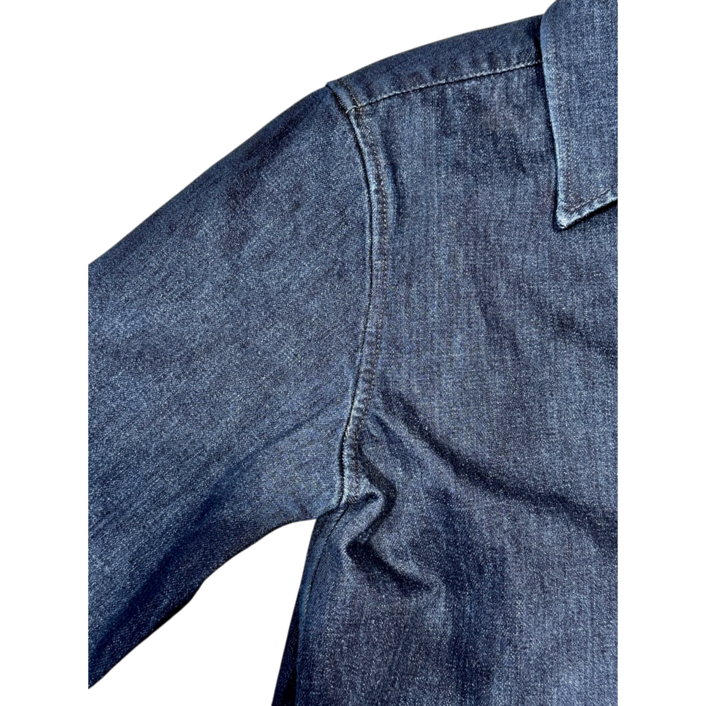 ASPESI, Selvedge Denim Overshirt, dunkeblau