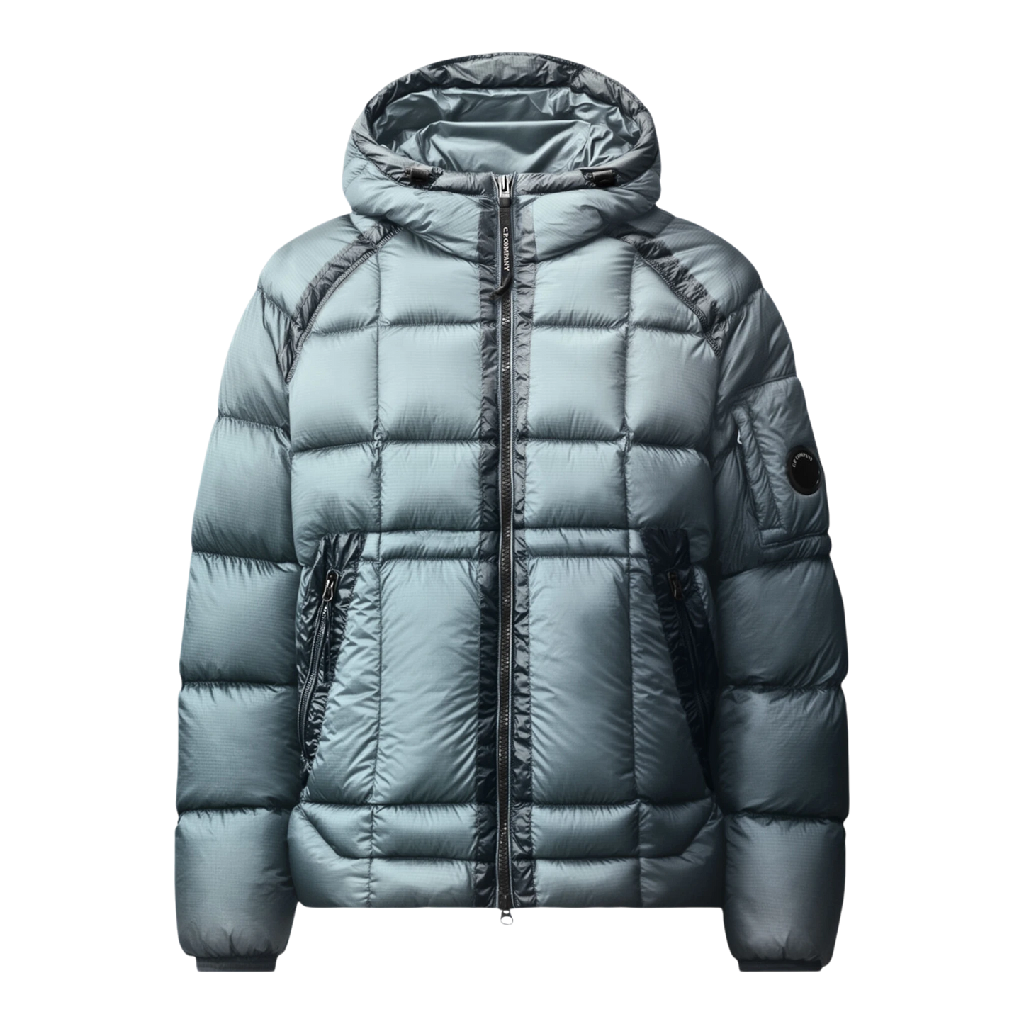 Daunenjacke aus D.D. Shell mit Kapuze, orion blau