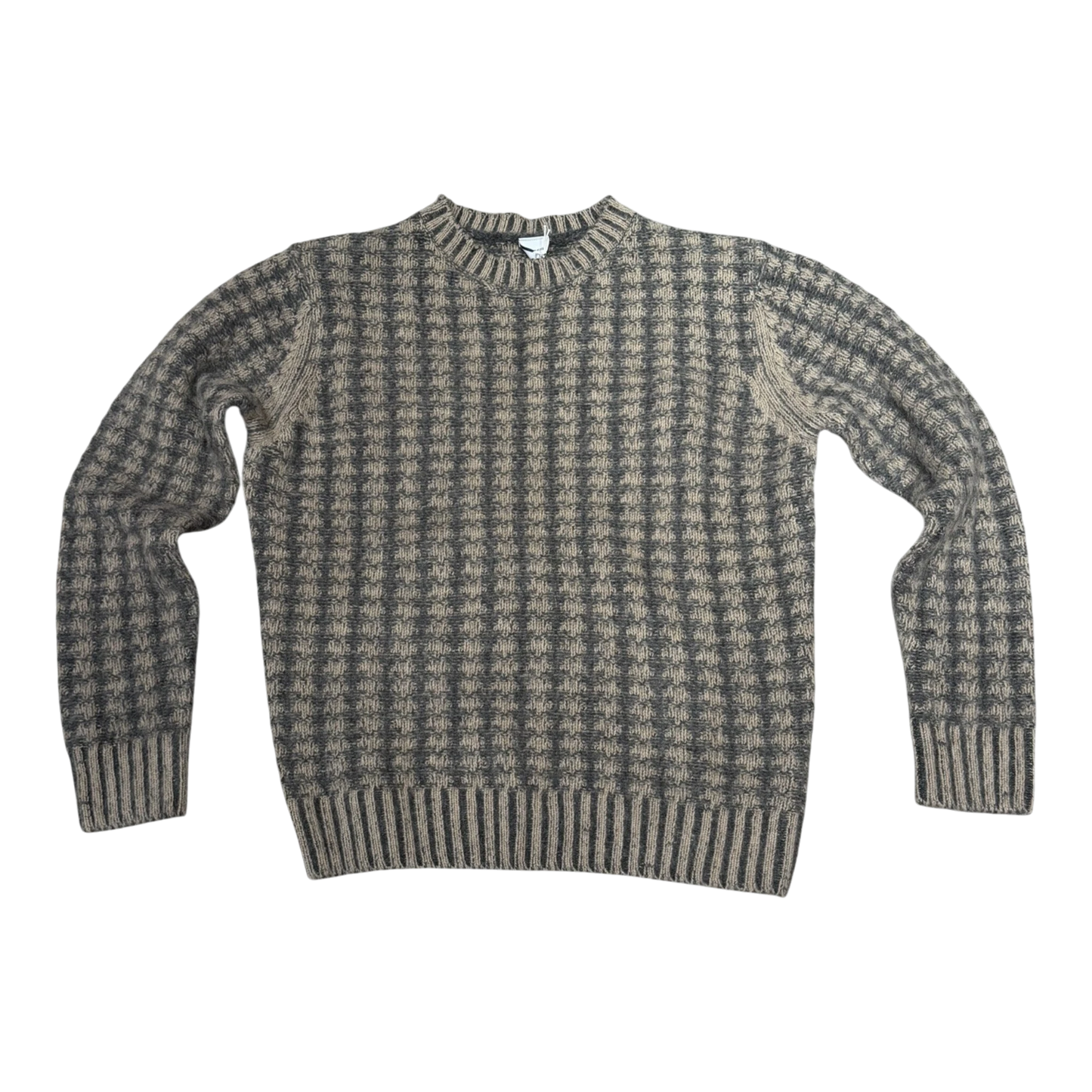 Aspesi, Grobstrick-Pullover aus Schurwolle, zweifarbig