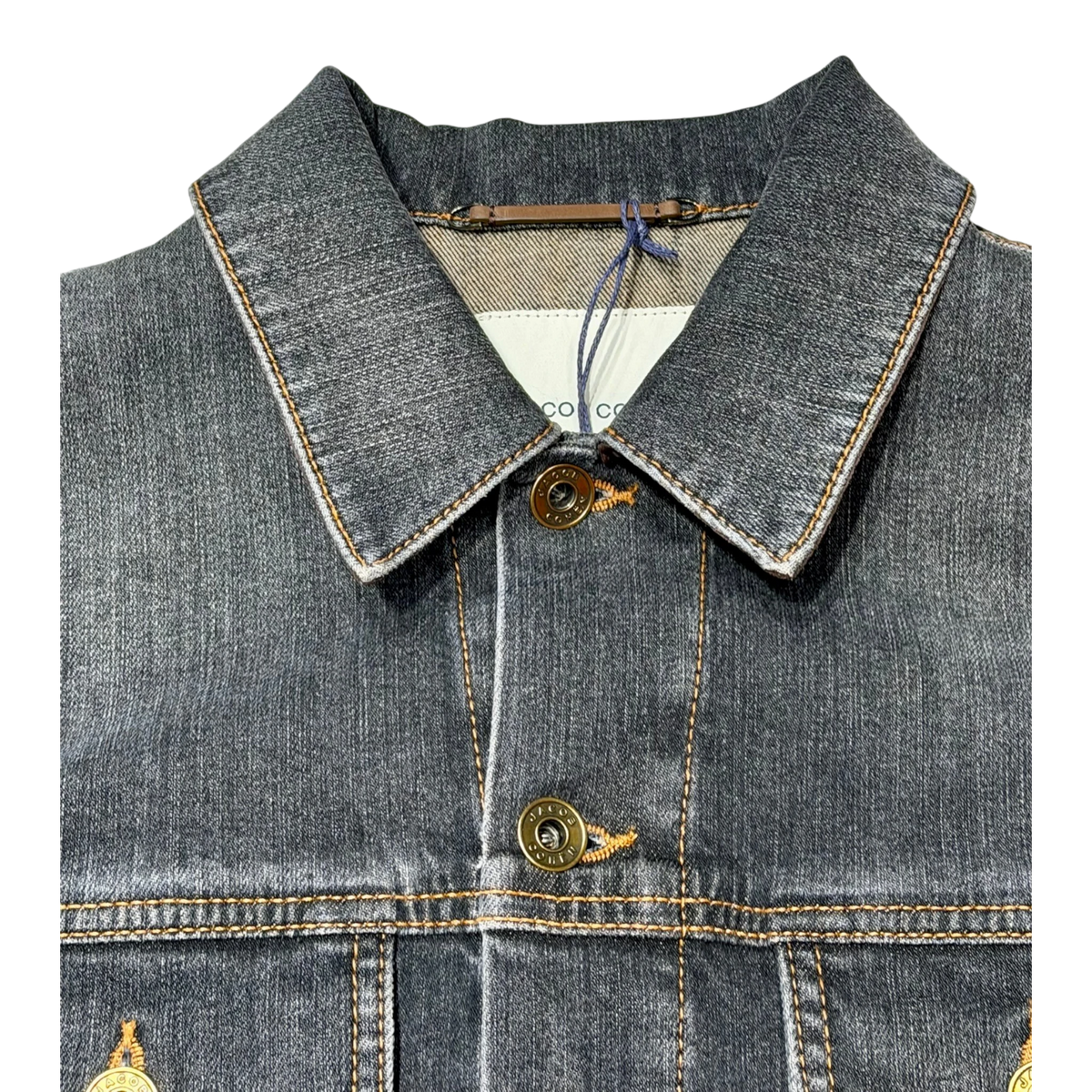 Jacob Cohën, Trucker Jacket, Grey Washed - UNIT Hamburg