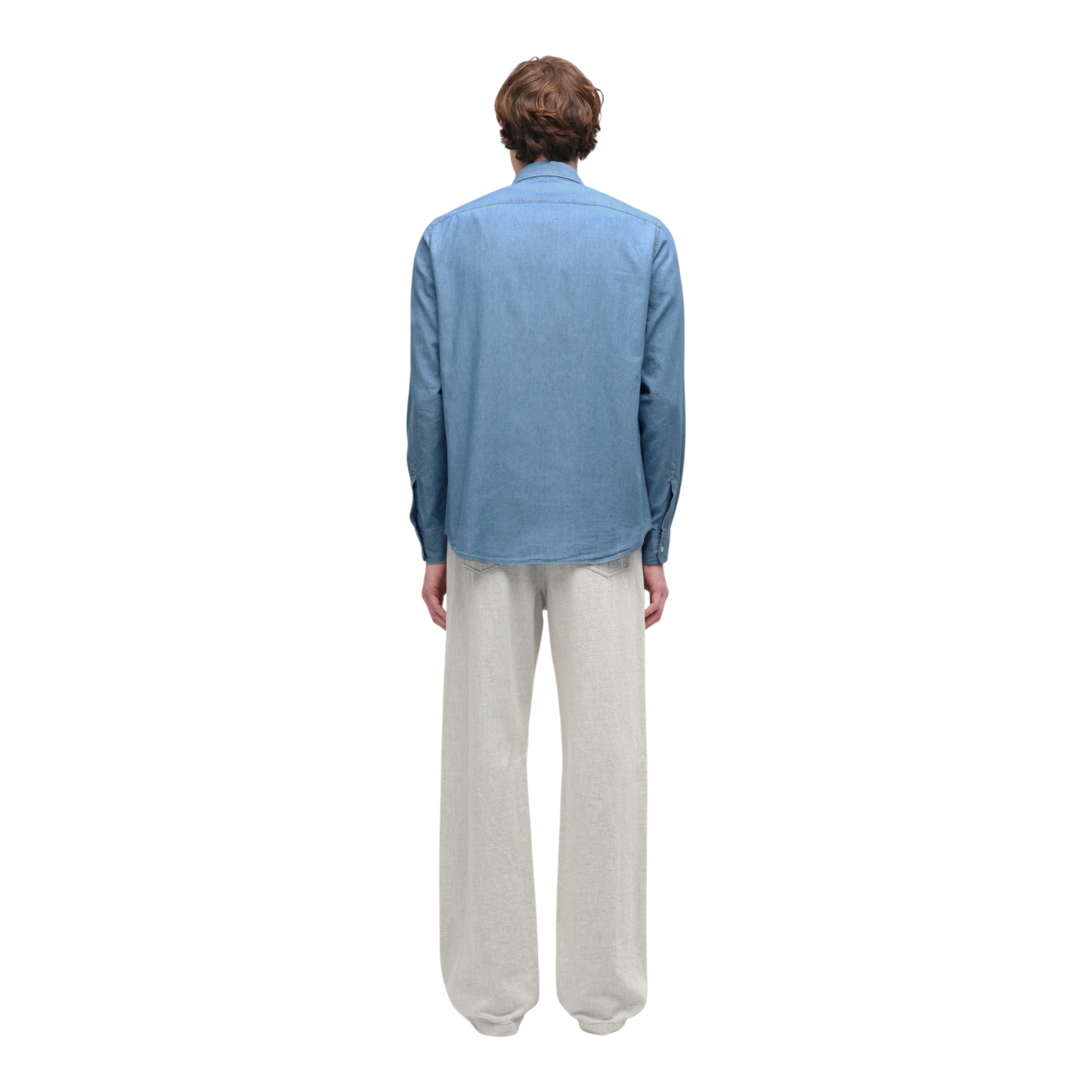 ASPESI Sedici Hemd aus japanischer Baumwolle in Light Denim - UNIT Hamburg