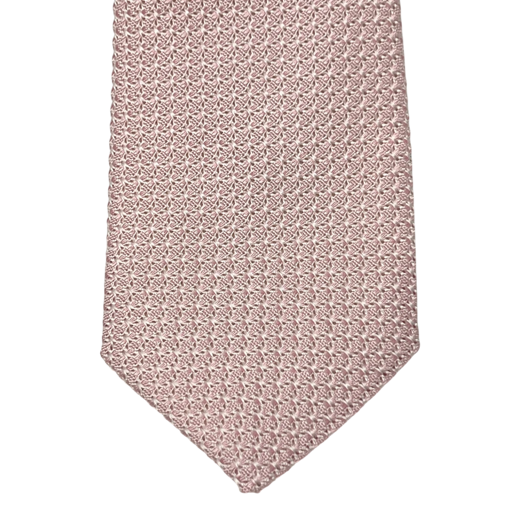 Ascot, Grenadine-Seidenkrawatte, rosé