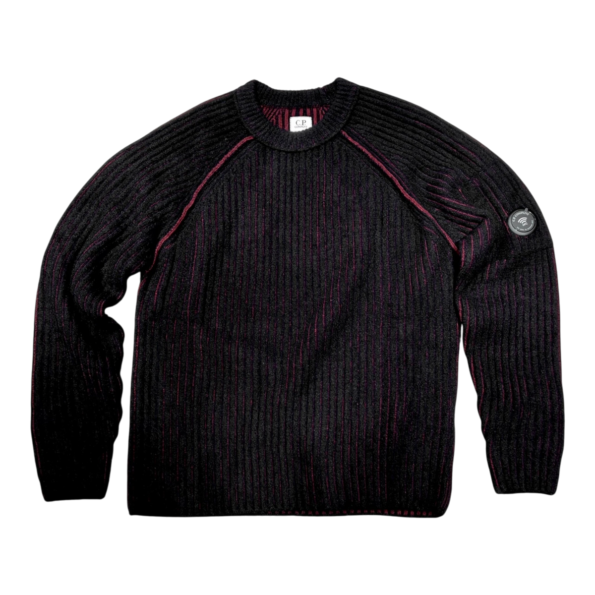 C.P. Company 21CMAC734A 005269G ウールフリースニット バイカラー