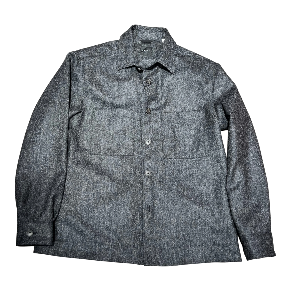 Xacus 169ML 31440 Unfold Wool Overshirt