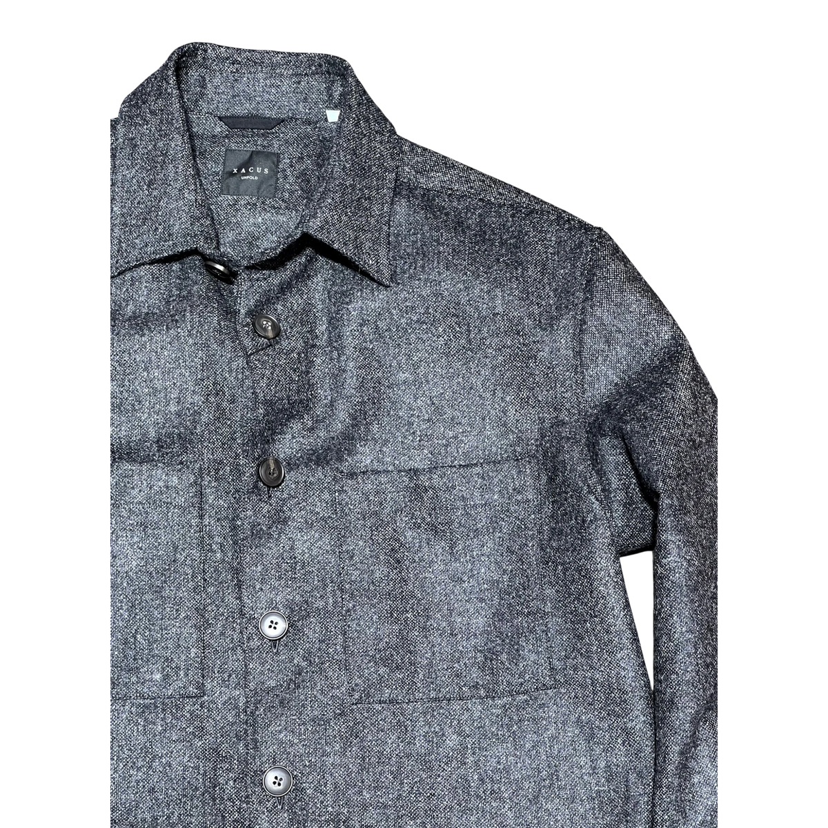 Xacus 169ML 31440 Unfold Wool Overshirt