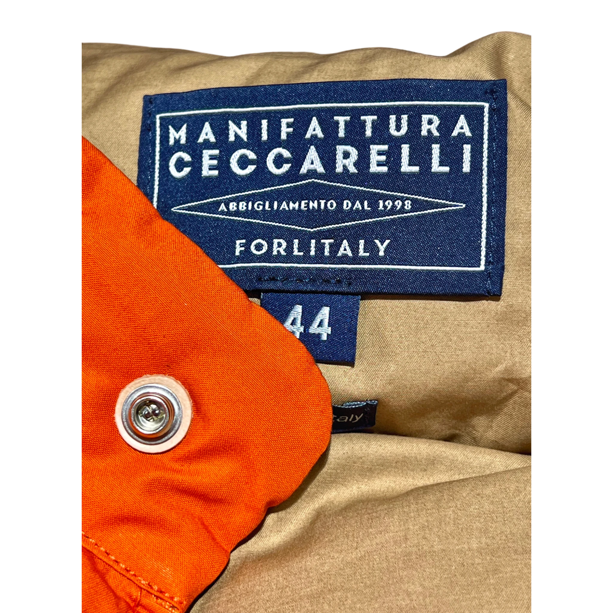 Manifattura Ceccarelli Daunenweste Avio, orange