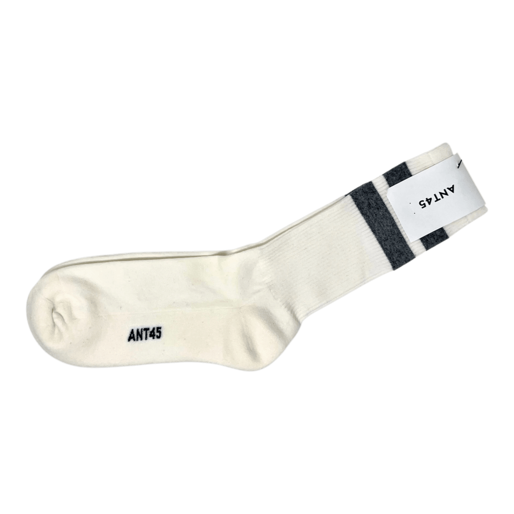 UNIT Hamburg - ANT45 Bernera Sportsocken – Frottee - Komfort, weiß mit blau - ANT45