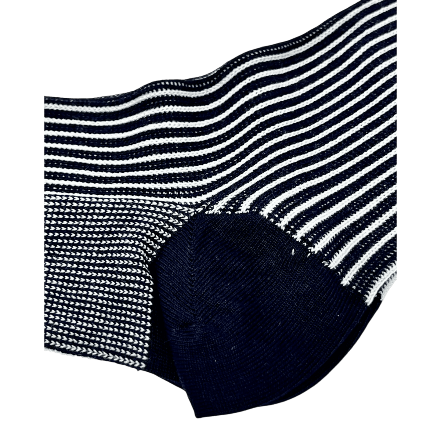 UNIT Hamburg - ANT45, STICK SHORT, Filoscozia Bio Cotton, Streifen navy blau - ANT45