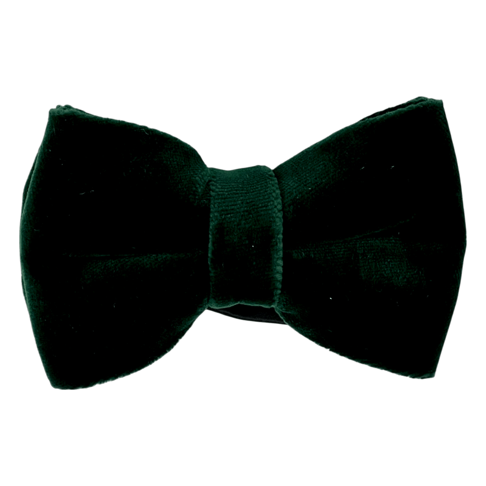 Ascot, festive velvet bow, british green - UNIT Hamburg