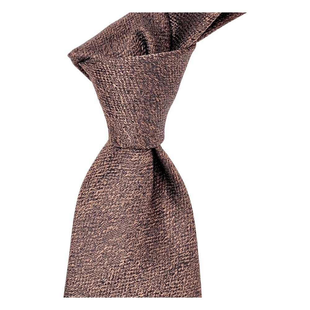 Ascot, tie false uni, brown - UNIT Hamburg