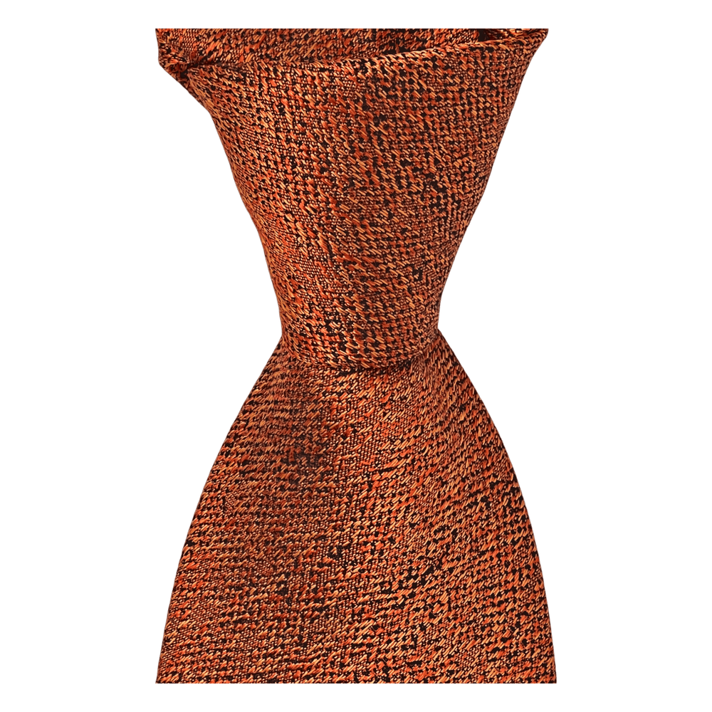 Ascot, tie false uni, burnt orange - UNIT Hamburg