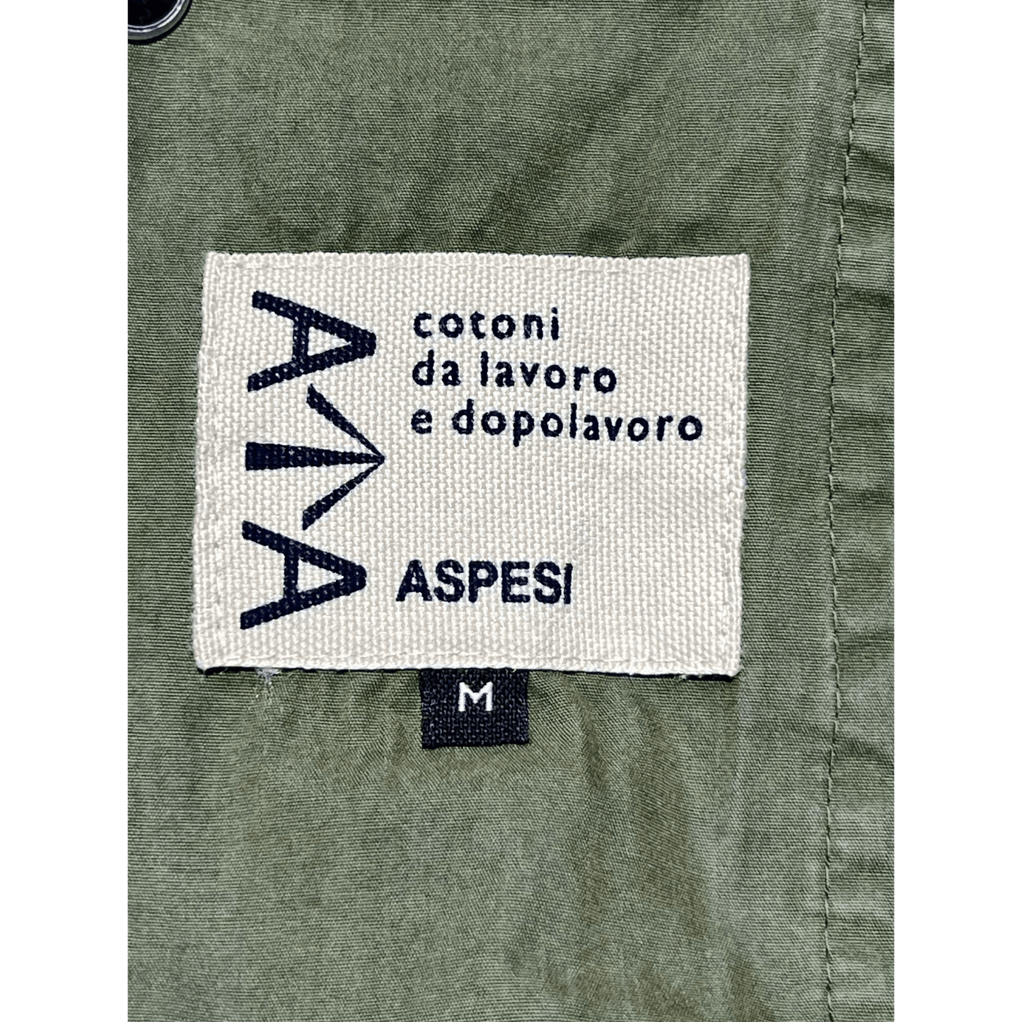 UNIT Hamburg - ASPESI Field Shirt Cotton – Overhirt, grün - ASPESI