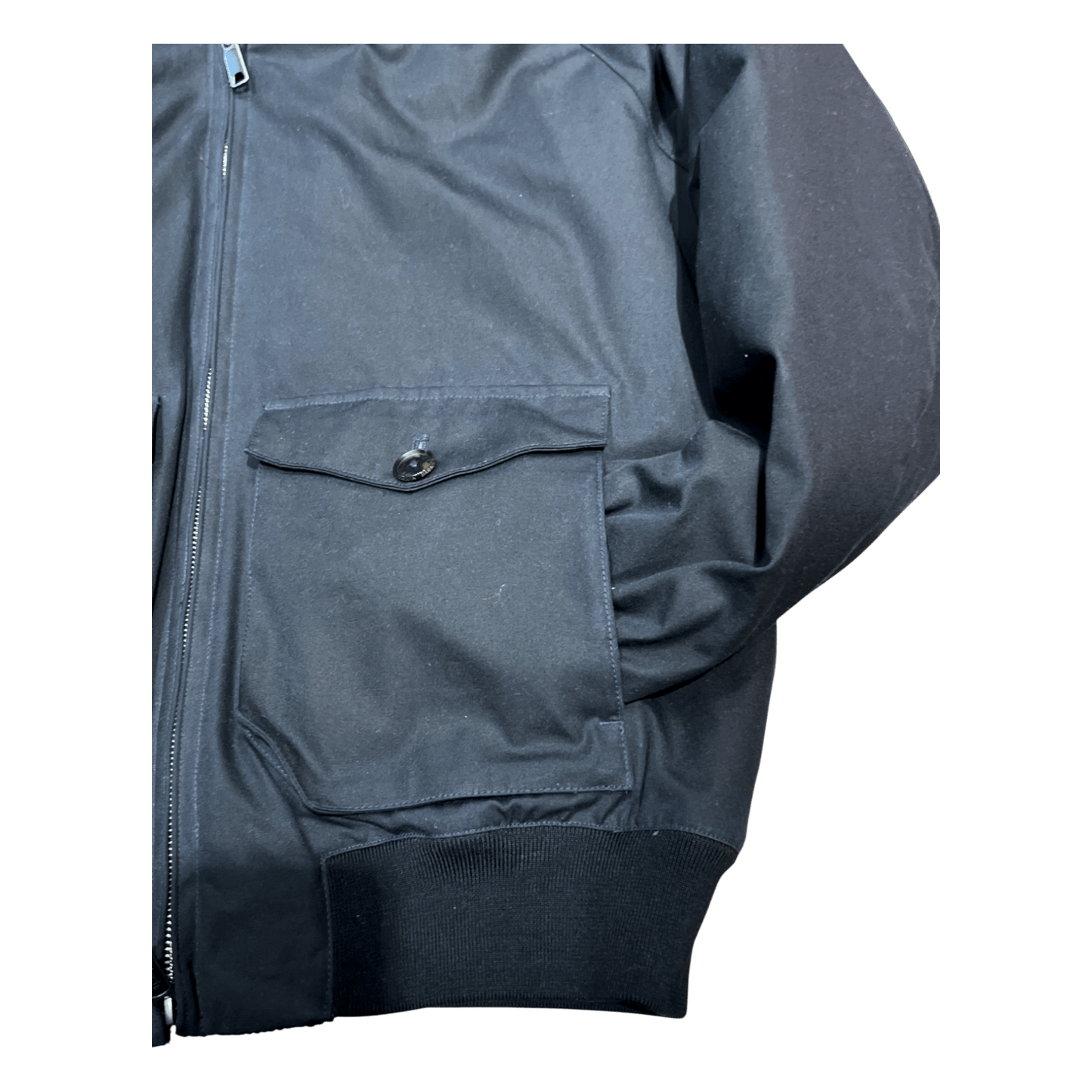 UNIT Hamburg - Baracuta, G9 Harrington, veste en cire, bleu hamburger, dark navy - Baracuta