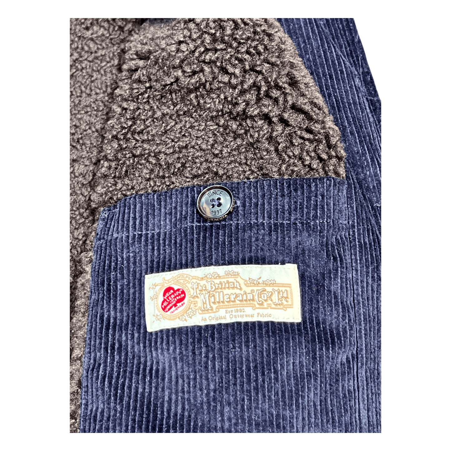 UNIT Hamburg - Baracuta, G9 Harrington, veste en cire, bleu hamburger, dark navy - Baracuta