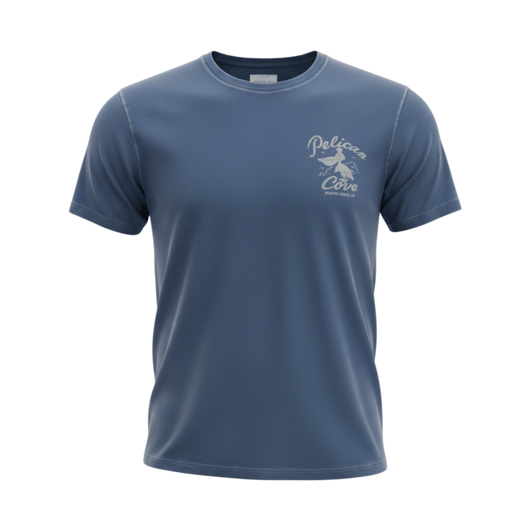 UNIT Hamburg - Bowery NYC, Pelican Cove Vintage T‑Shirt, blau - Bowery NYC