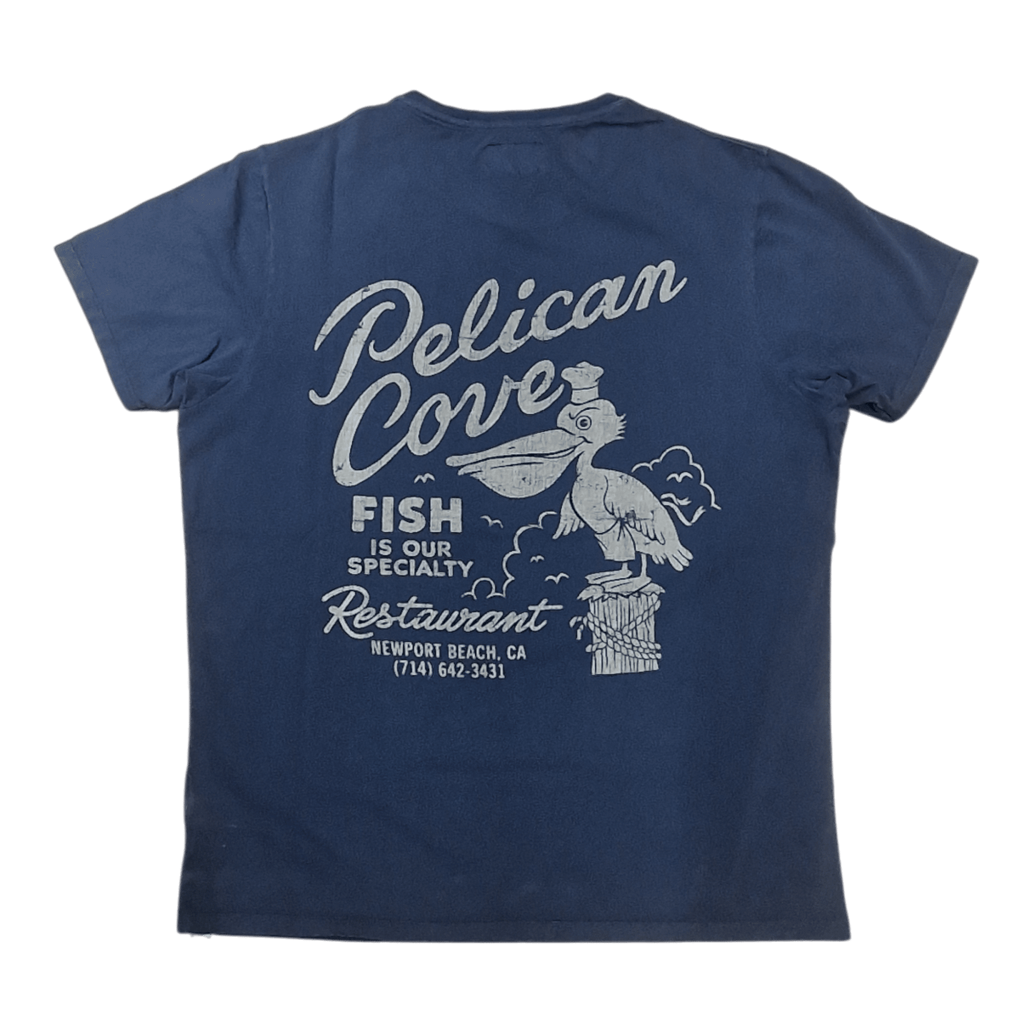 UNIT Hamburg - Bowery NYC, Pelican Cove Vintage T‑Shirt, blau - Bowery NYC