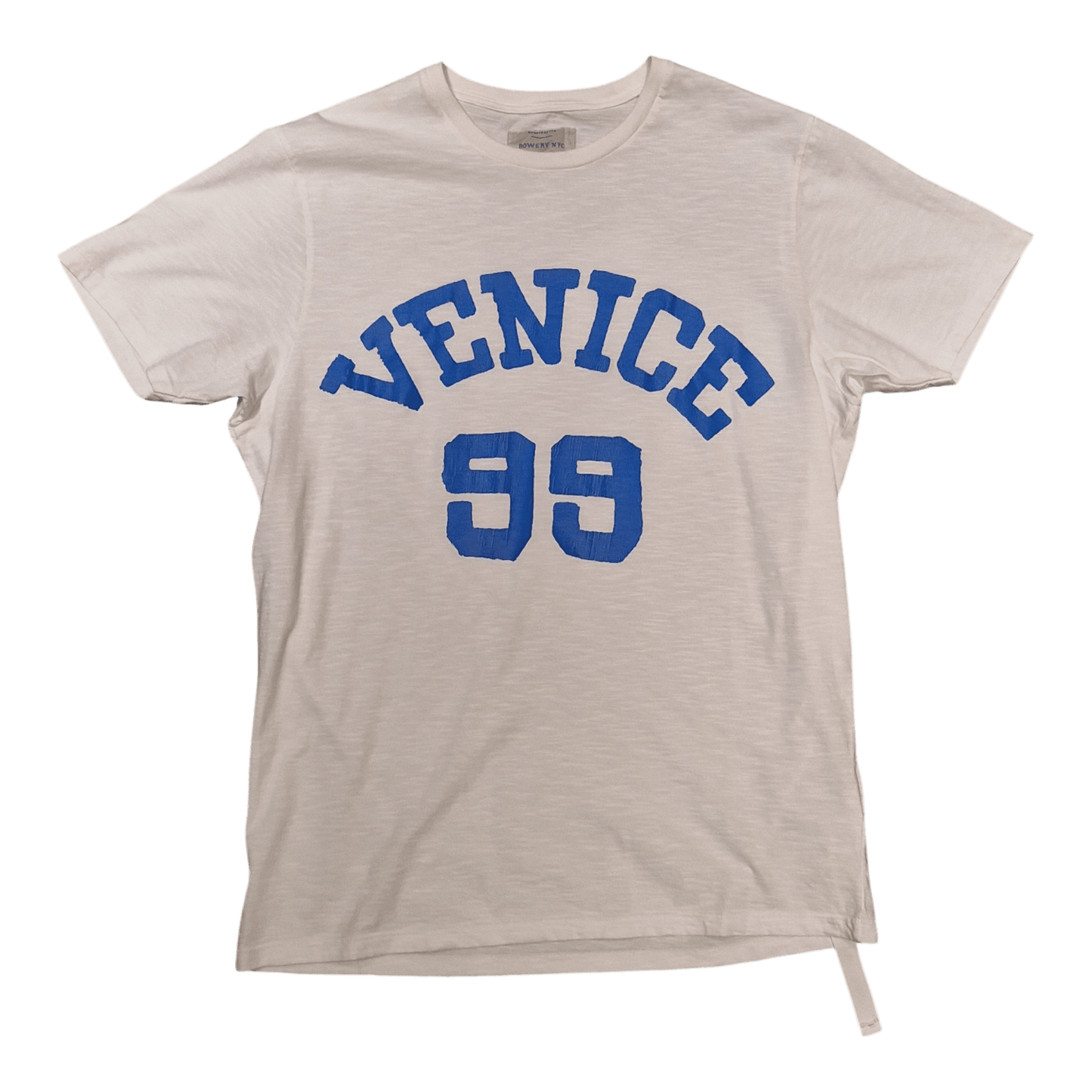 UNIT Hamburg - Bowery NYC, Venice 99 Slub Jersey T‑Shirt, weiß - Bowery NYC