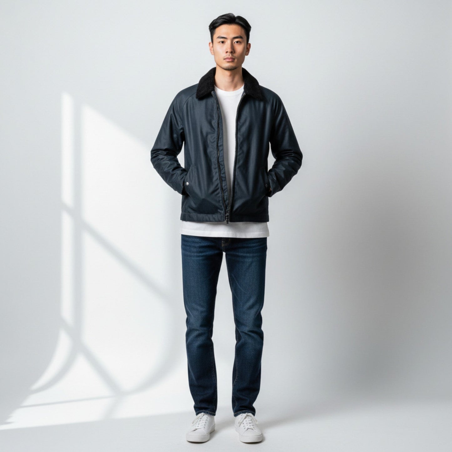 UNIT Hamburg - Brixtol Carter, Waxed Jacket, Blue Grey - Brixtol Textiles