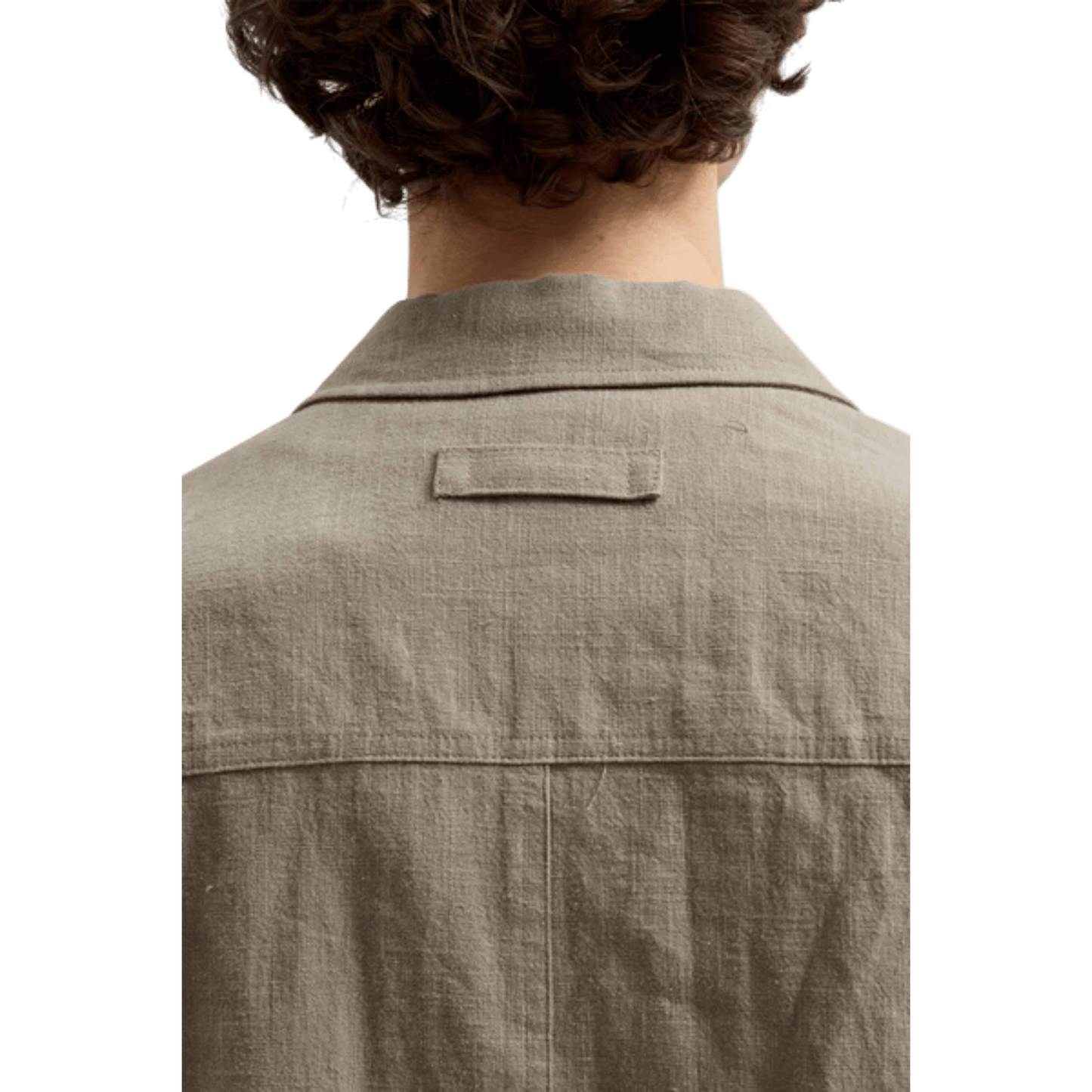 UNIT Hamburg - Brixtol Frank Linen Overshirt – Leinen/Baumwolle, schlamm - Brixtol Textiles