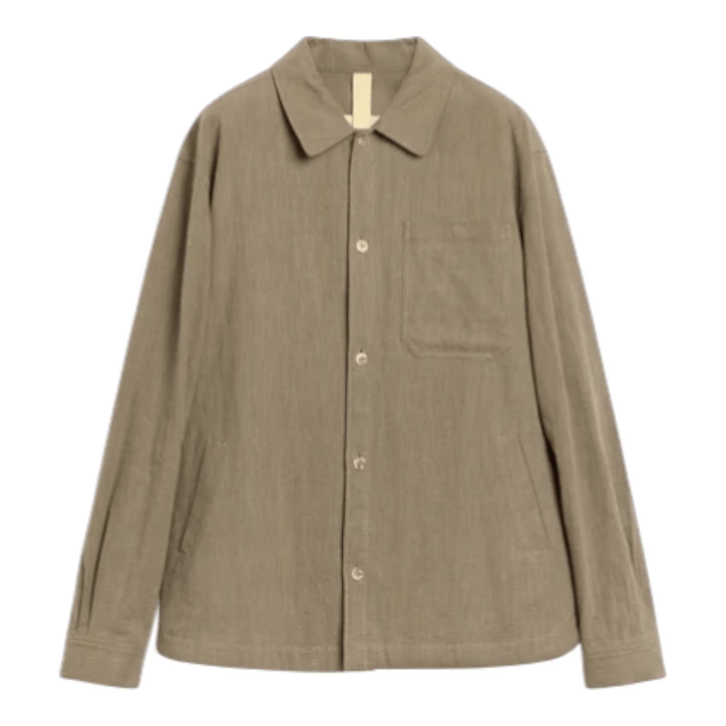 UNIT Hamburg - Brixtol Frank Linen Overshirt – Leinen/Baumwolle, schlamm - Brixtol Textiles