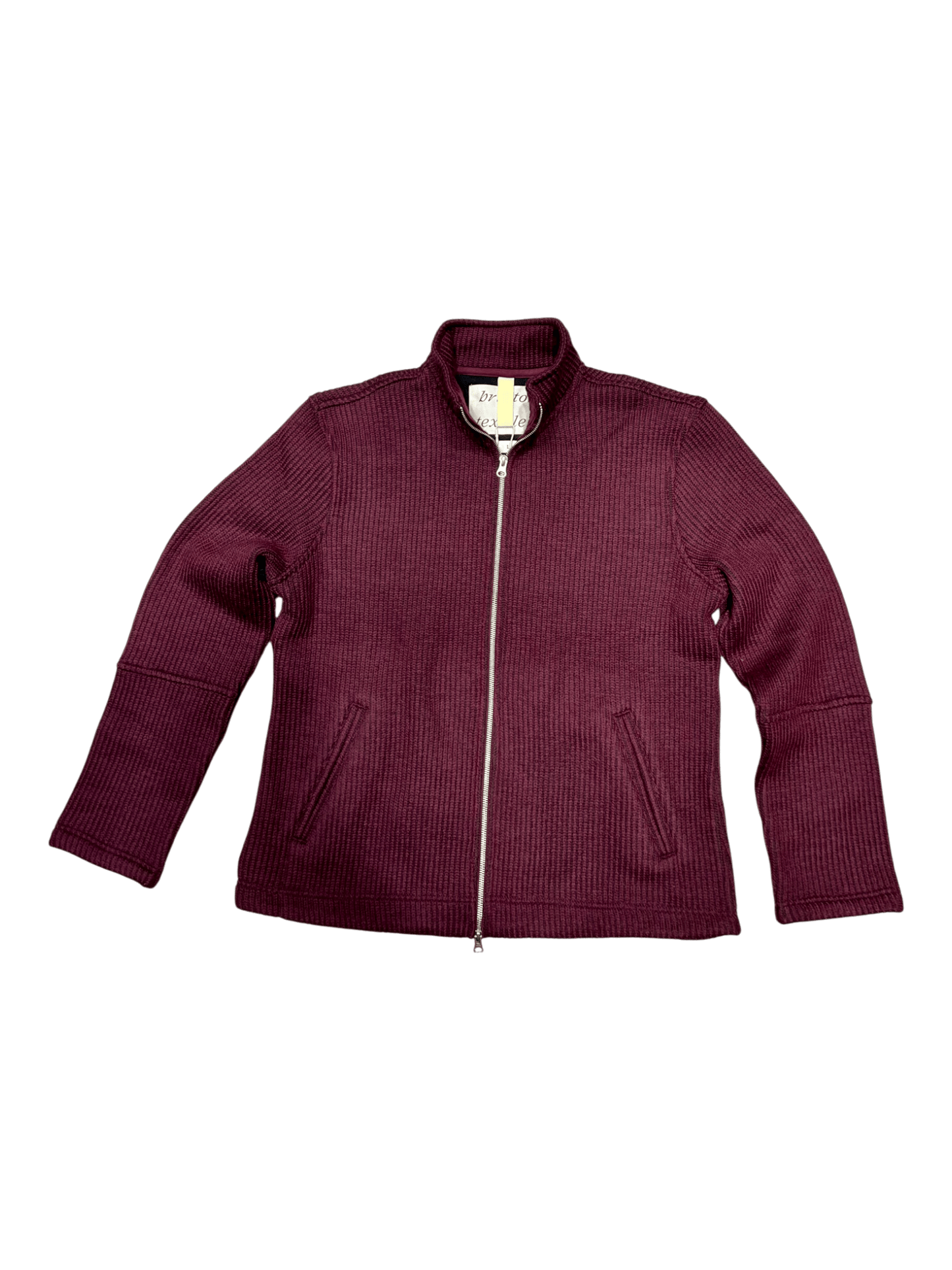 UNIT Hamburg - Brixtol Textiles, Seven, cardigan, burgundy - Brixtol Textiles