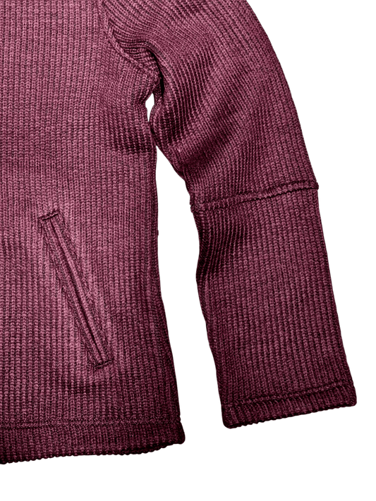 UNIT Hamburg - Brixtol Textiles, Seven, cardigan, bourgogne - Brixtol Textiles