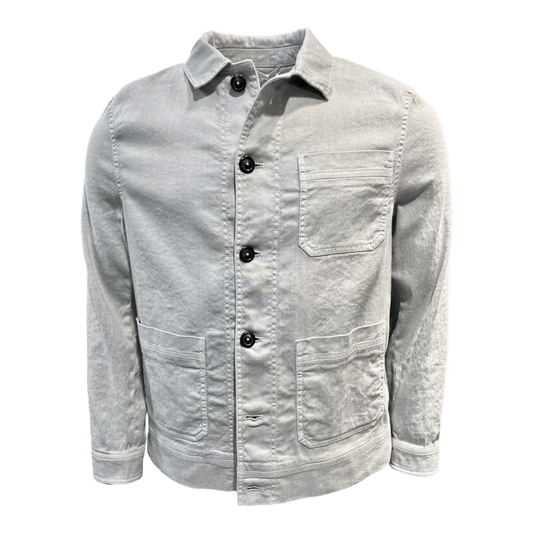 UNIT Hamburg - Circolo 1901, Overshirt Leinen mit Baumwolle, hellgrau - Circolo 1901