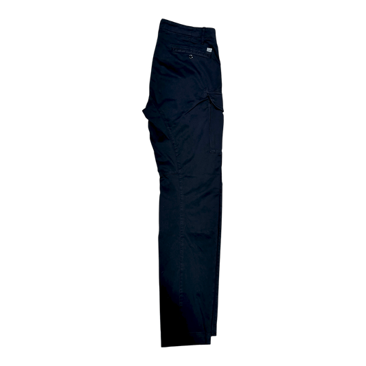 UNIT Hamburg - C.P. Company Cargo Pant - Satin Stretch Lens Cargo, navy - C.P. Company