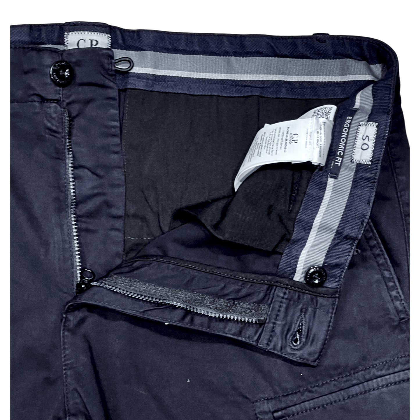 UNIT Hamburg - C.P. Company Cargo Pant – Satin Stretch Lens Cargo, navy - C.P. Company