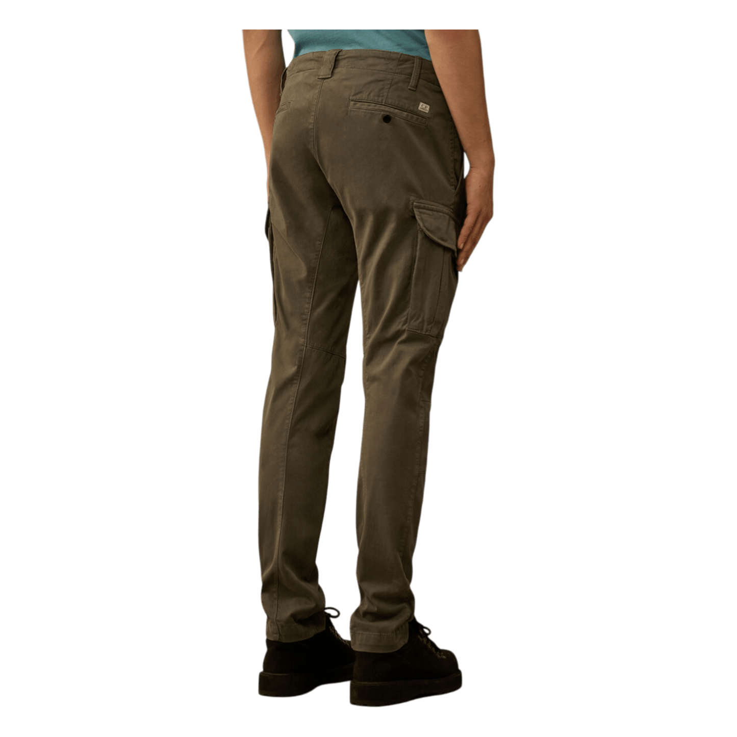 UNIT Hamburg - C.P. Company, Cargohose Stretch Satin, Gunmetal grau - C.P. Company