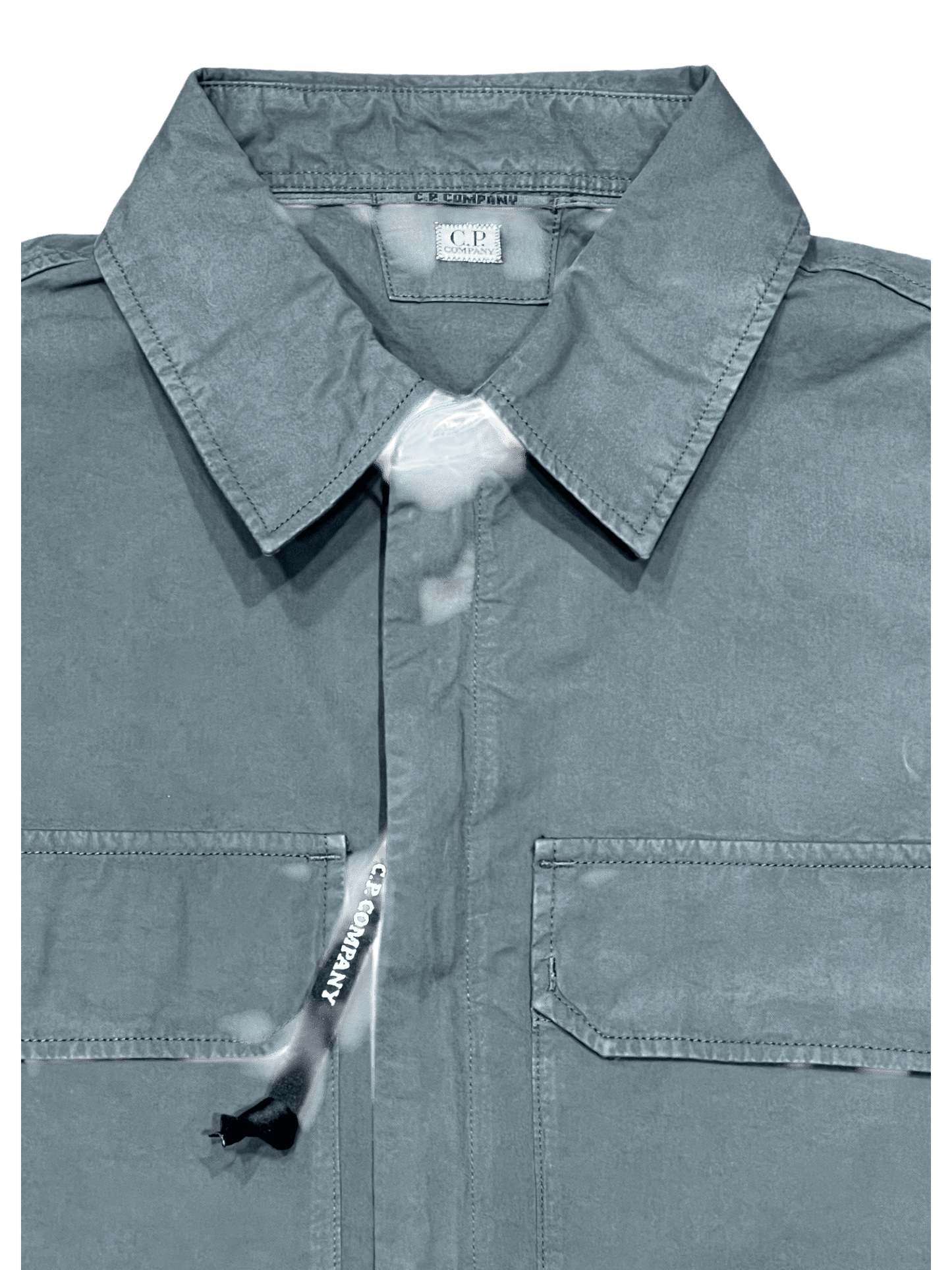 UNIT Hamburg - C.P. Company, Chrome‑R Overshirt, Gunmetal grau - C.P. Company