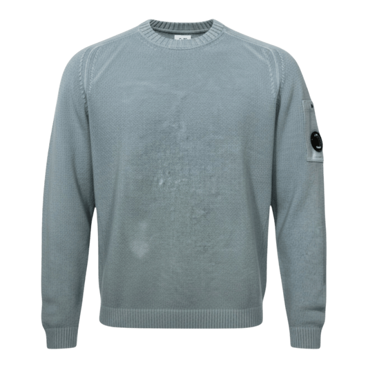 UNIT Hamburg - C.P. Company Cotton Chenille Crew Neck - Pull, menthe - C.P. Company