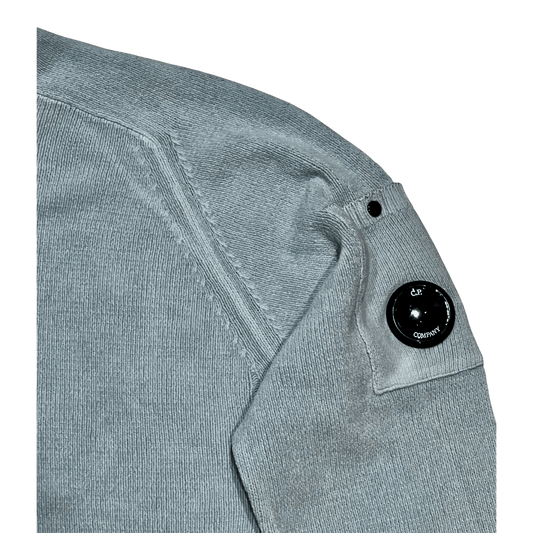 UNIT Hamburg - C.P. Company Cotton Chenille Crew Neck - Pull, menthe - C.P. Company