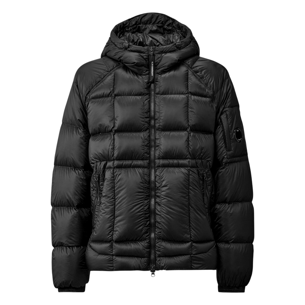 UNIT Hamburg - C.P. Company DD Shell Daunenjacke – 7D Micro - Ripstop, schwarzblau - C.P. Company