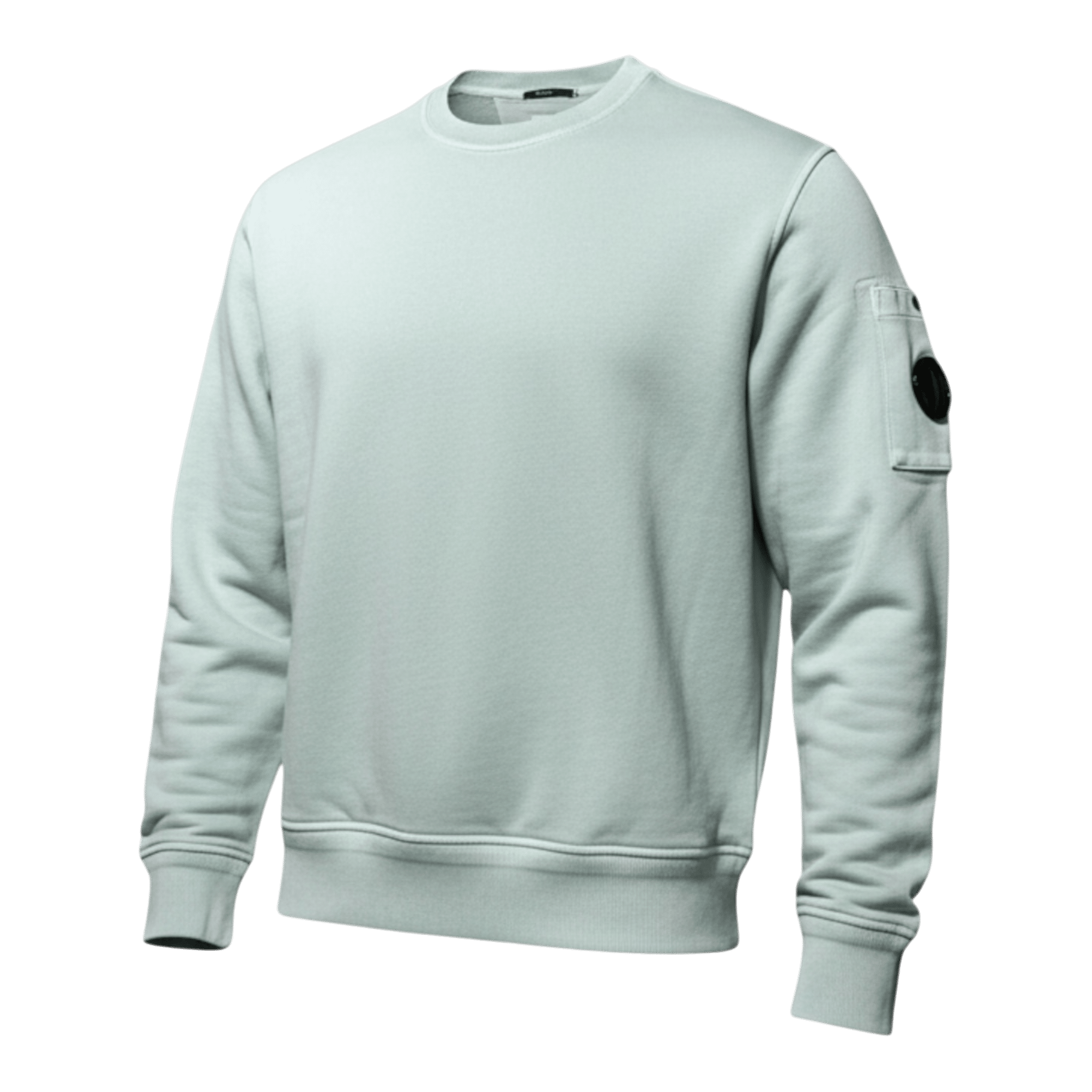 UNIT Hamburg - C.P. Company Diagonal Crew Neck Resist Dyed Sweat, mint - C.P. Company