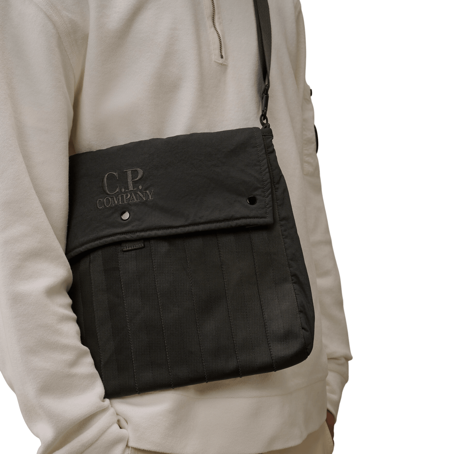 UNIT Hamburg - C.P. Company Herringbone Bag, steingrau - C.P. Company