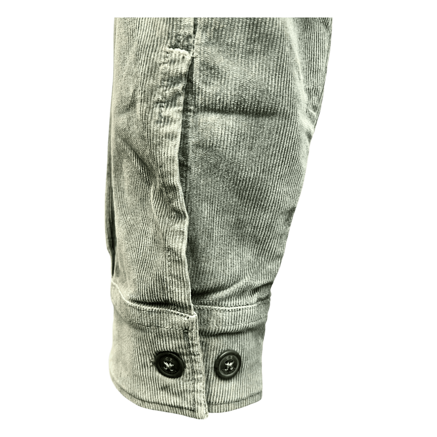 UNIT Hamburg - C.P. Company, OVERSHIRT CORDUROY, gunmetall - C.P. Company