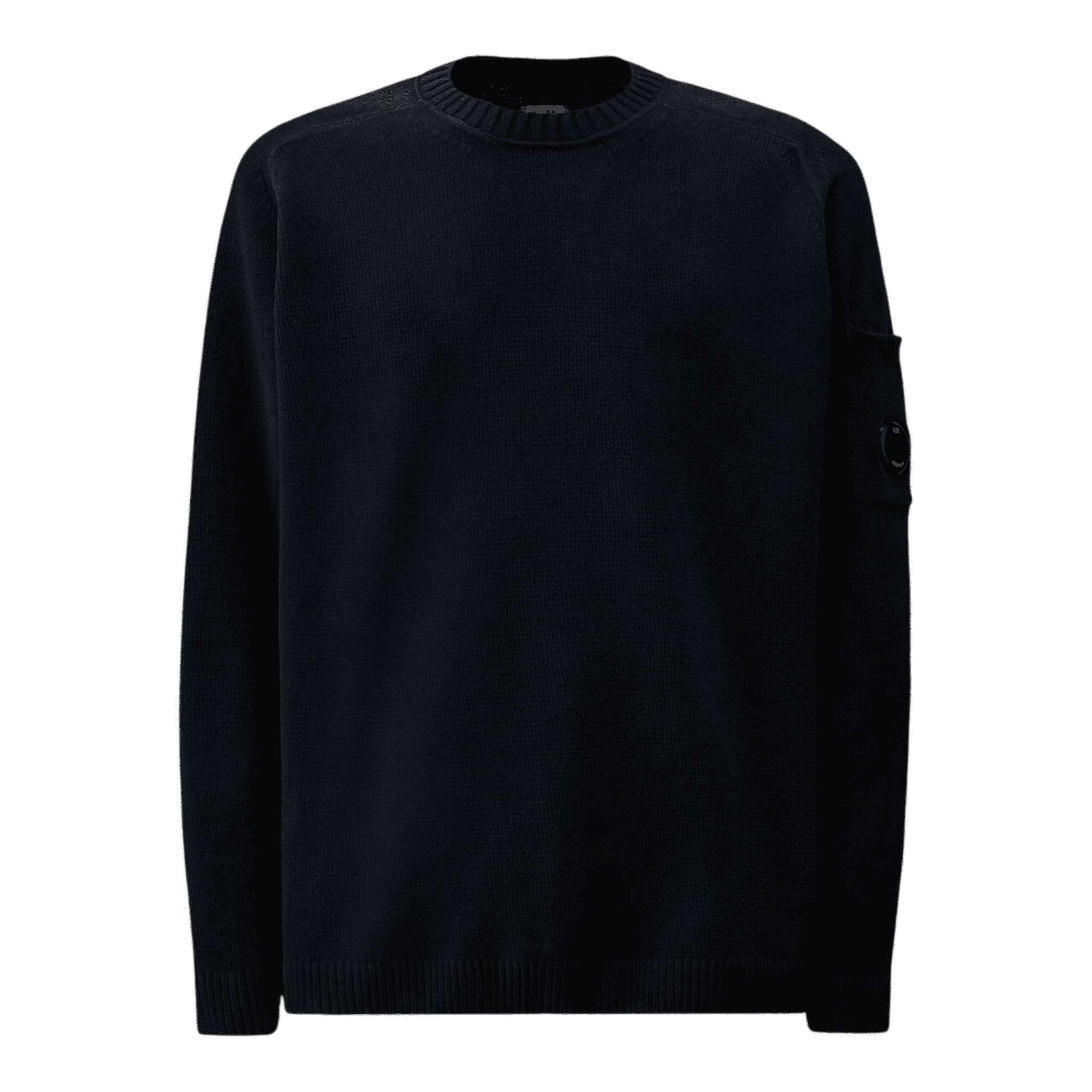 UNIT Hamburg - C.P. Company Pullover aus Baumwoll‑Chenille, midnight blu - C.P. Company