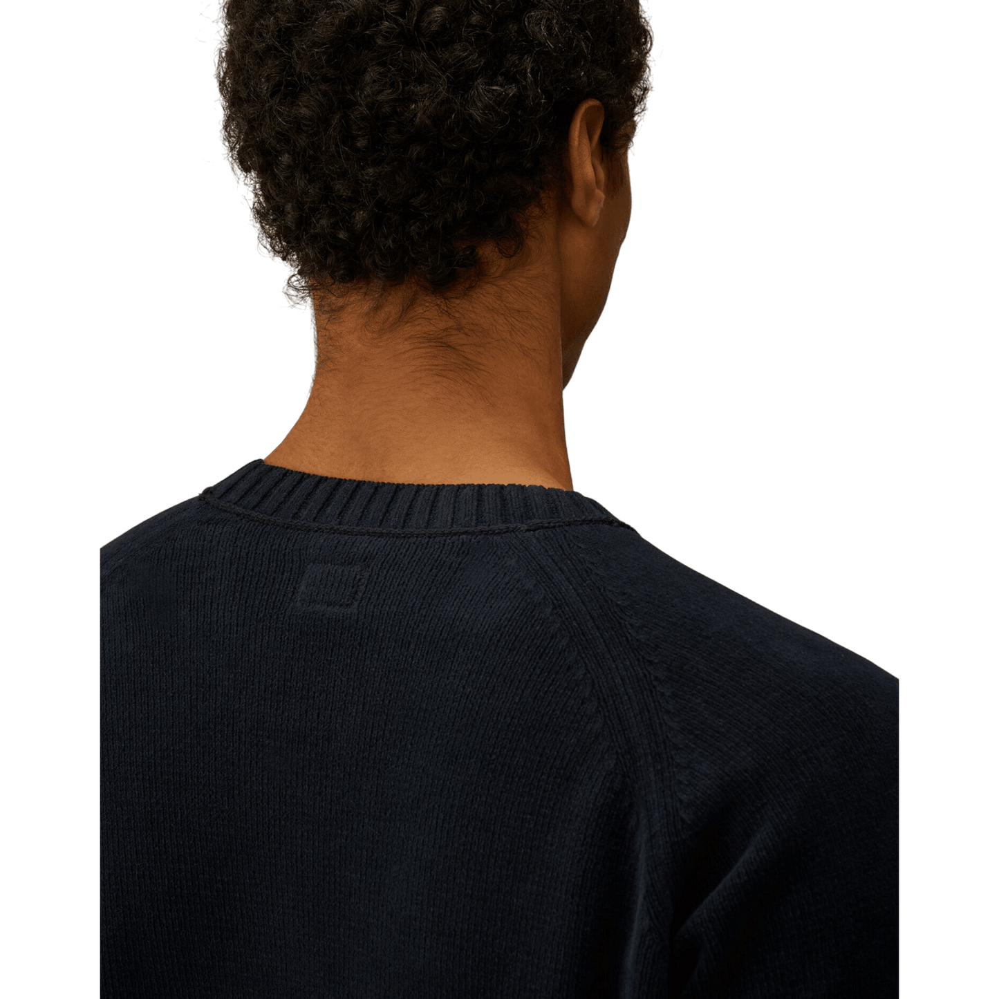 UNIT Hamburg - C.P. Company Pullover aus Baumwoll‑Chenille, midnight blu - C.P. Company