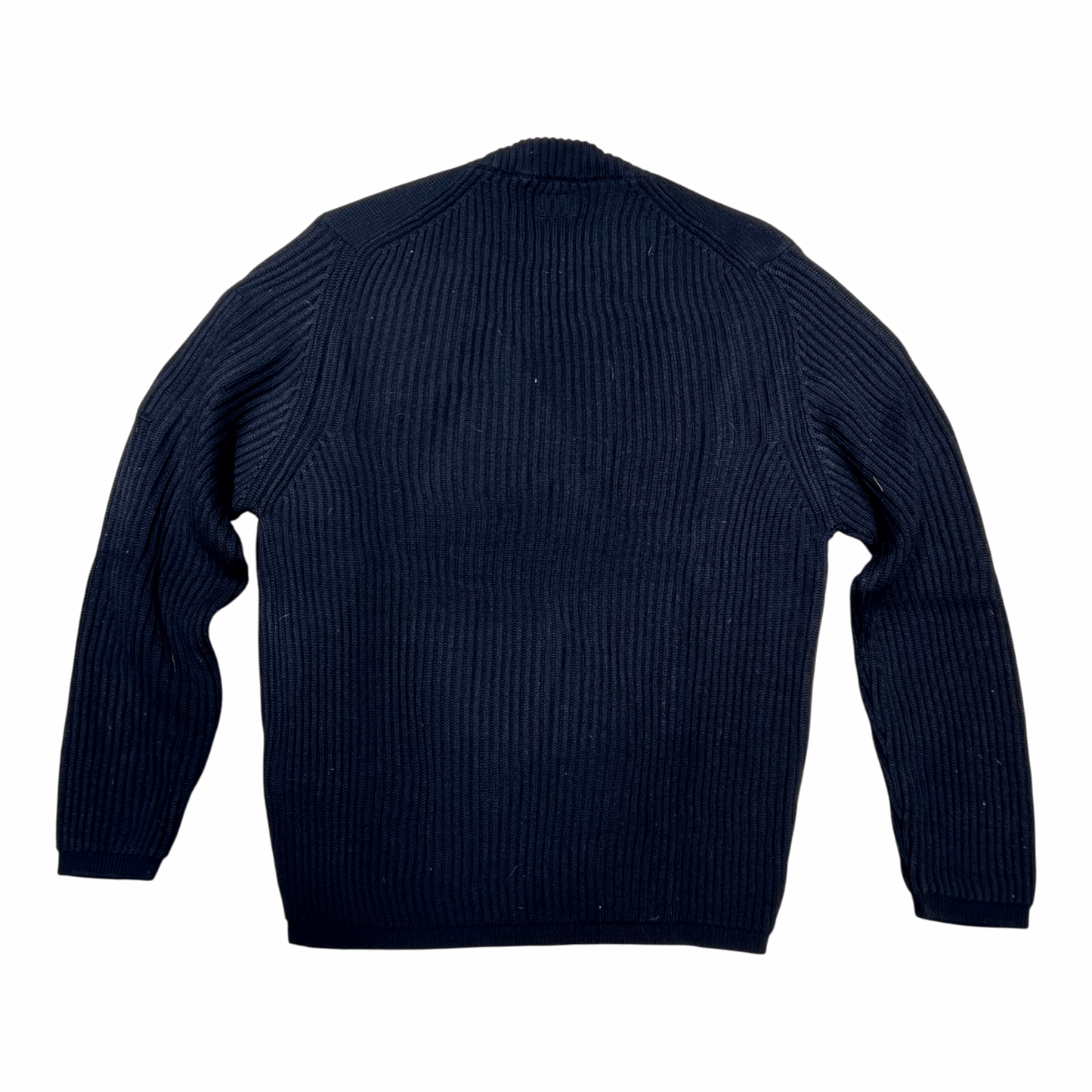 UNIT Hamburg - C.P. Company, Re - Wool Pullover – Merino Mix mit Lens Detail, navy - C.P. Company