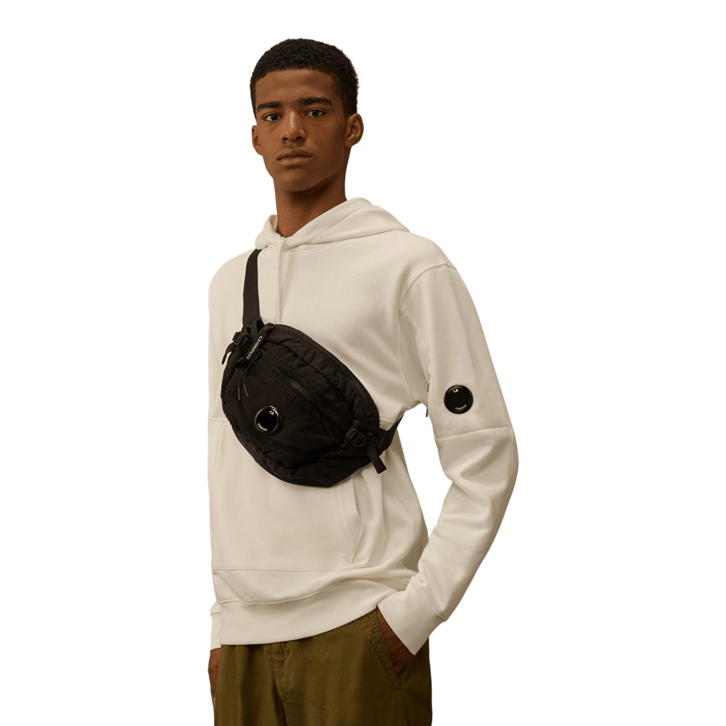 UNIT Hamburg - C.P. Company Waistbag Nylon B – Umhängetasche, schwarz - C.P. Company