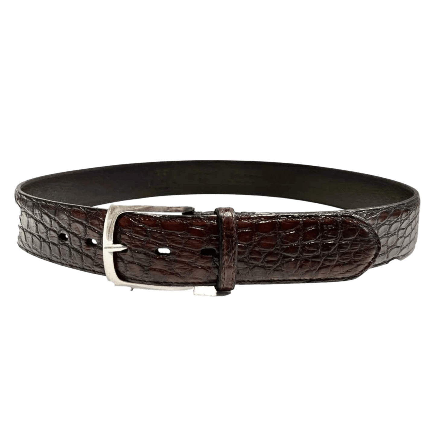 UNIT Hamburg - Fausto Colato, crocodile belly, brown - Fausto Colato