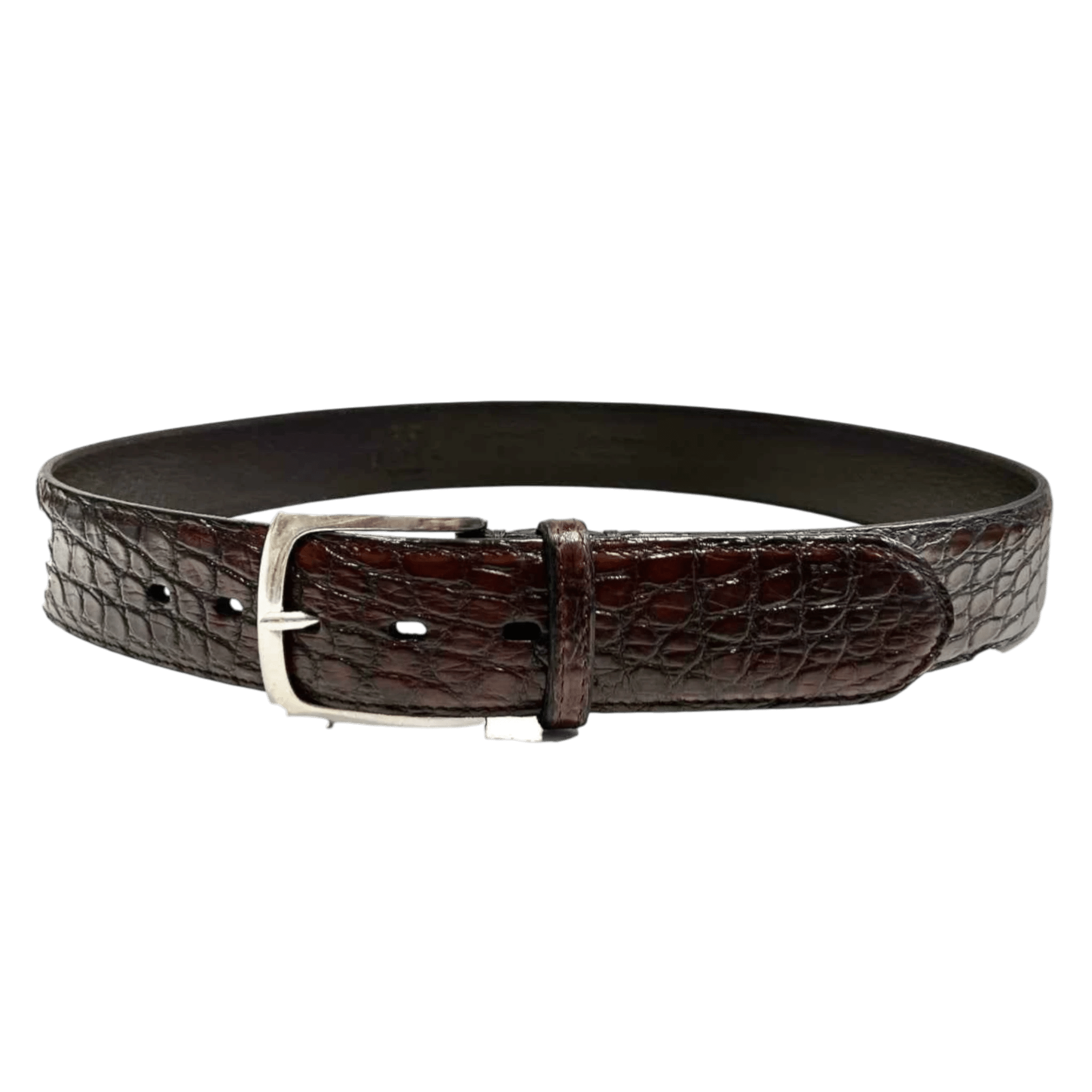UNIT Hamburg - Fausto Colato, crocodile belly, brown - Fausto Colato