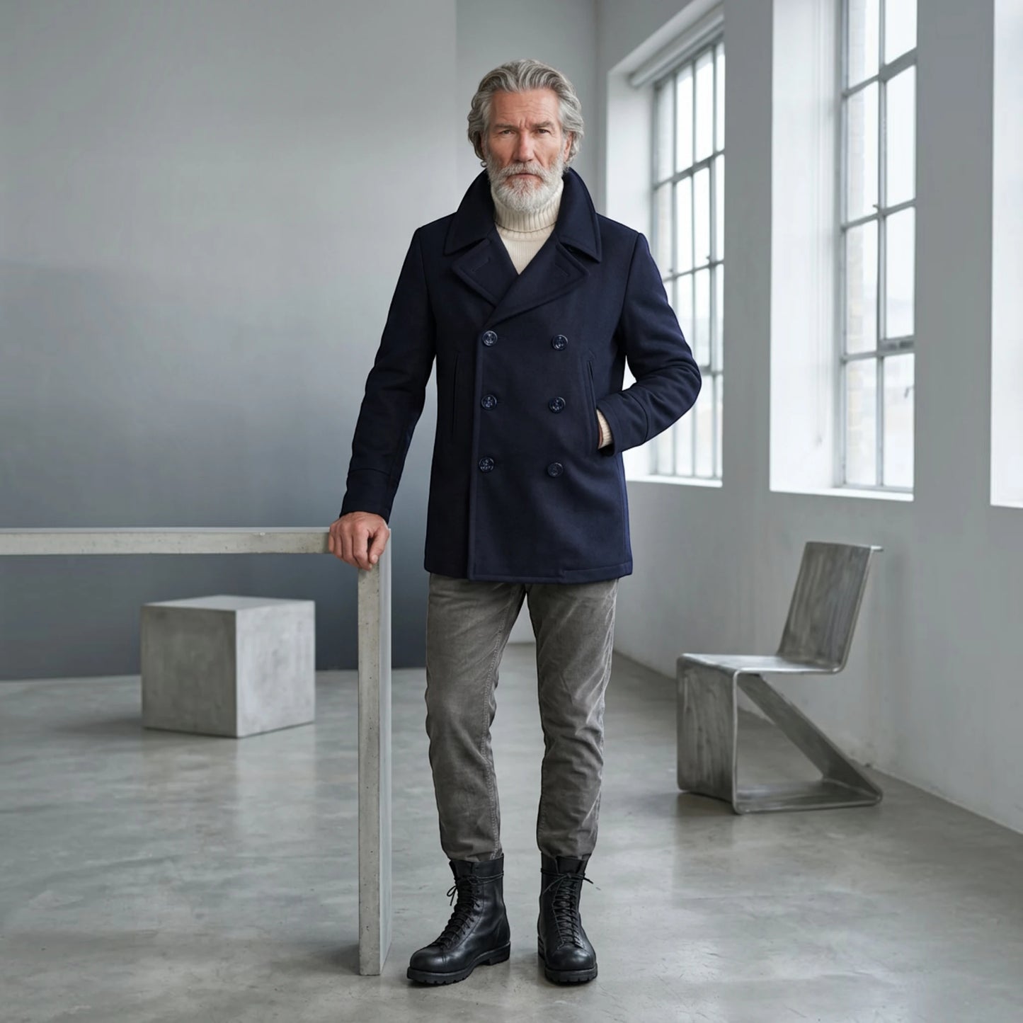Manifattura Ceccarelli Peacoat Navy
