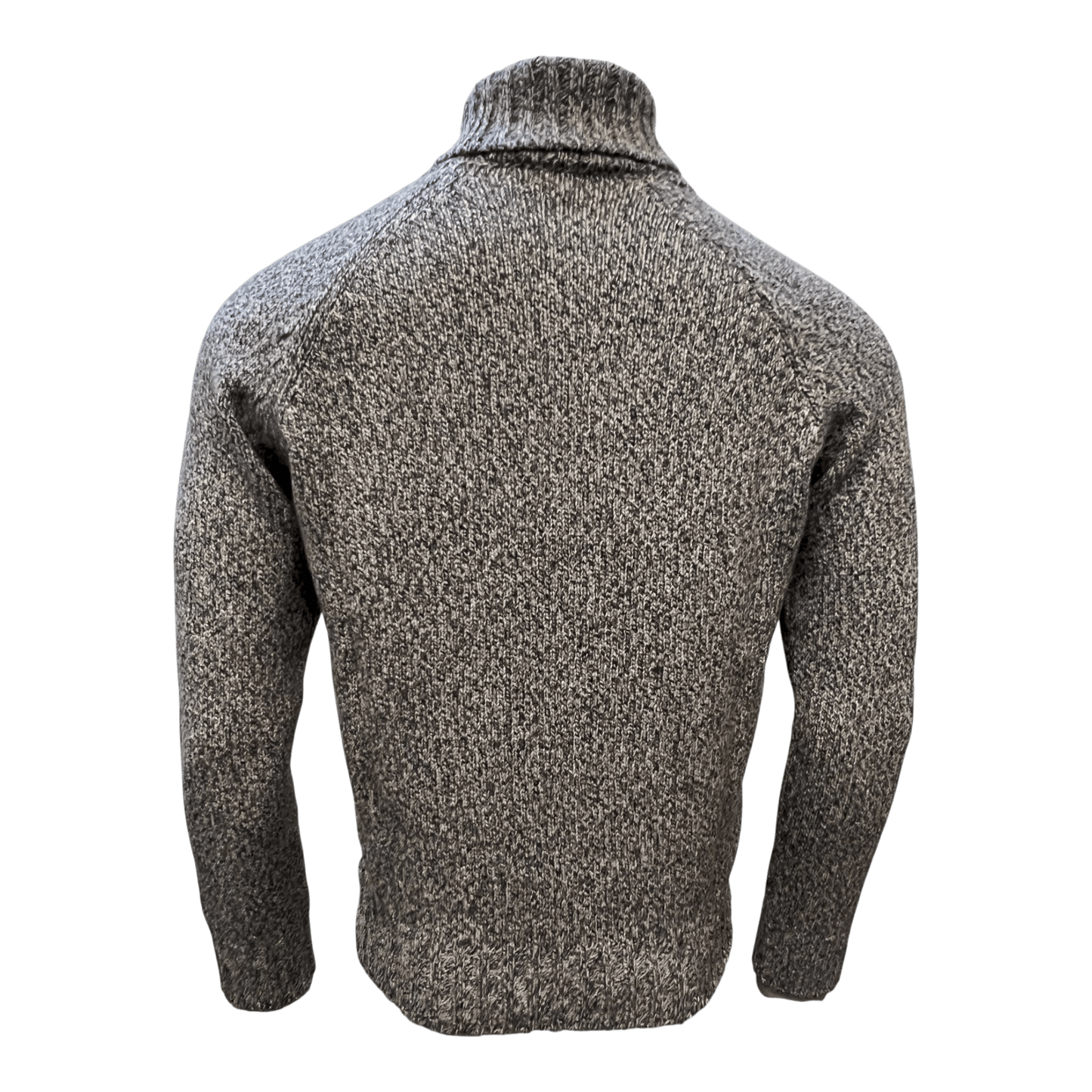 UNIT Hamburg - Gran Sasso, Kaschmir/Wolle, Rollkragen, Melange, schiefer - Gran Sasso