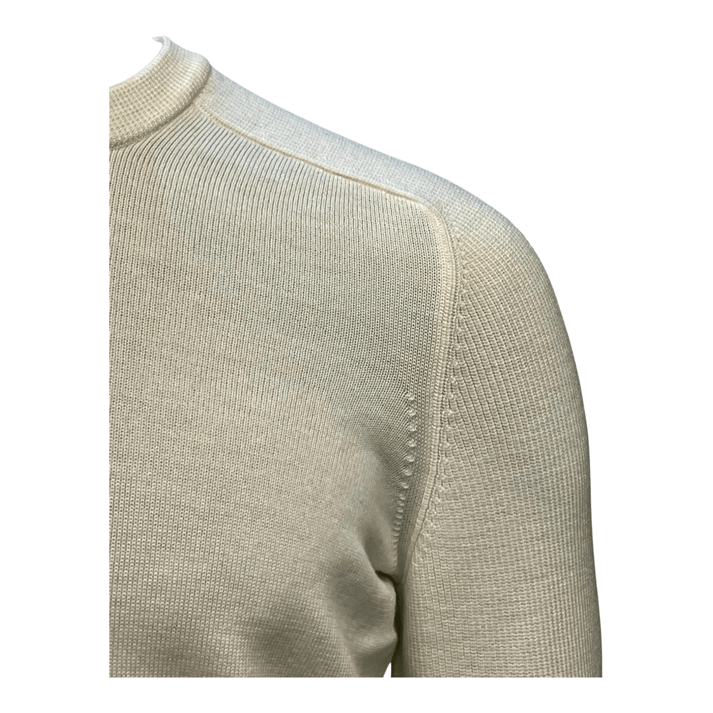 UNIT Hamburg - Gran Sasso, Rainwool, Feinstrick, Rundhals weiss - Gran Sasso