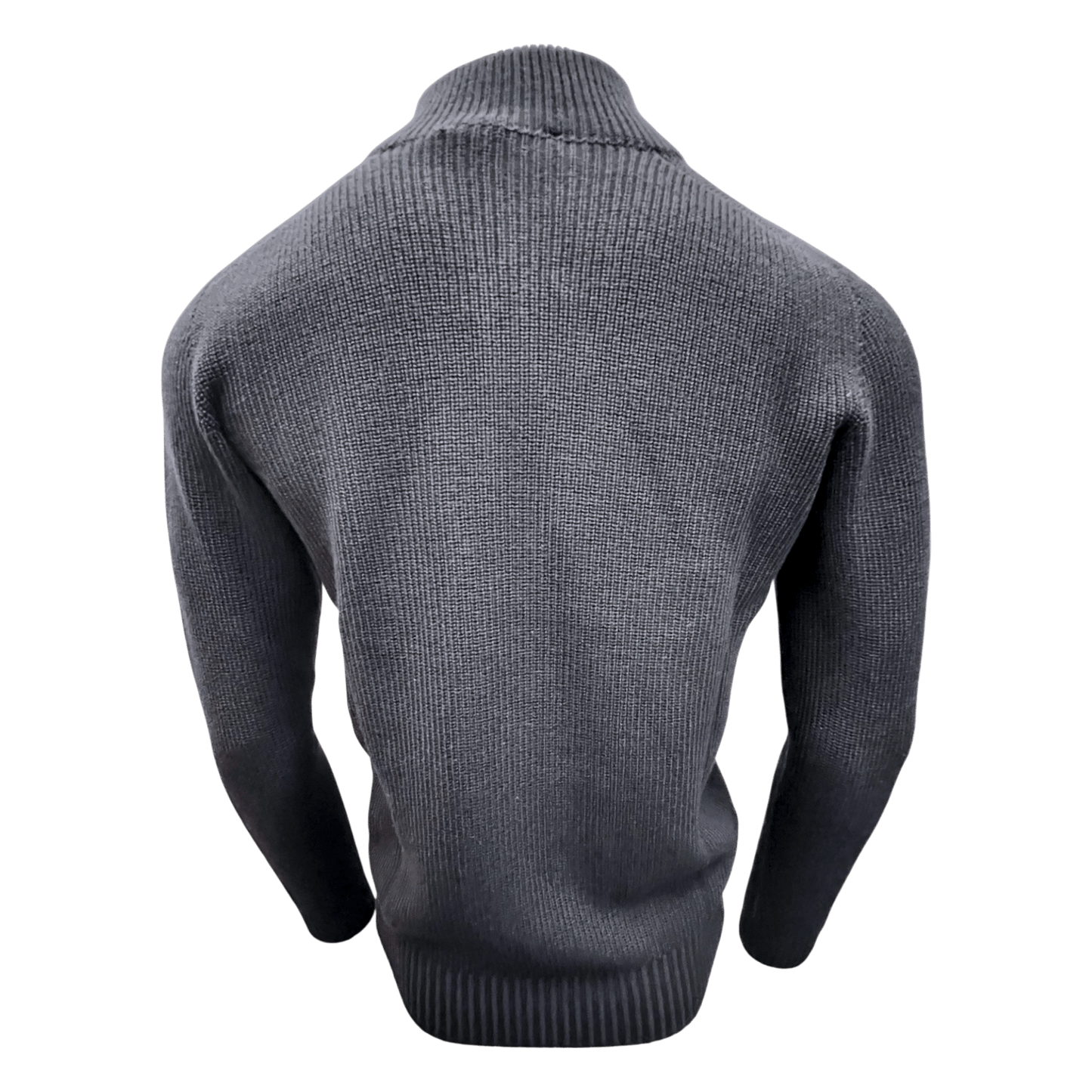 UNIT Hamburg - Gran Sasso, cardigan en laine de pluie, bleu marine - Gran Sasso