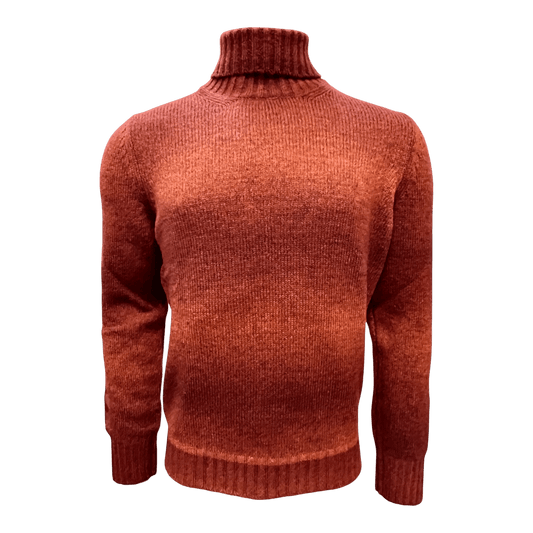 UNIT Hambourg - Gran Sasso Col roulé Dégradé Orange-Rouge | UNIT Hambourg - Gran Sasso