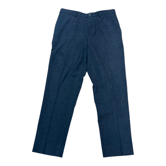 UNIT Hamburg - GTA il Pantalone, DAVIDE, flannel gabardine pants, blue - GTA il Pantalone